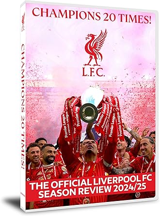 Champions 20 Times! The Official Liverpool FC Season Review 2024/25 DVD