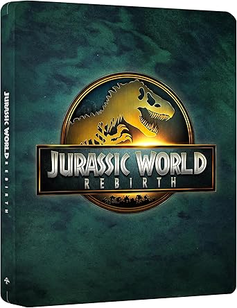 Jurassic World: Rebirth 4K UHD & Blu-Ray Logo Steelbook - PRE-ORDER-20-OCTOBER-2025