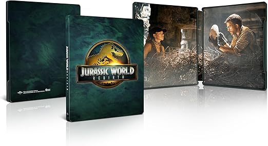 Jurassic World: Rebirth 4K UHD & Blu-Ray Logo Steelbook - PRE-ORDER-20-OCTOBER-2025