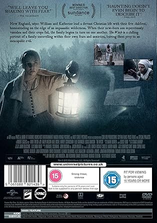 The Witch DVD