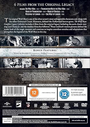 The Wolf Man: Legacy Collection DVD