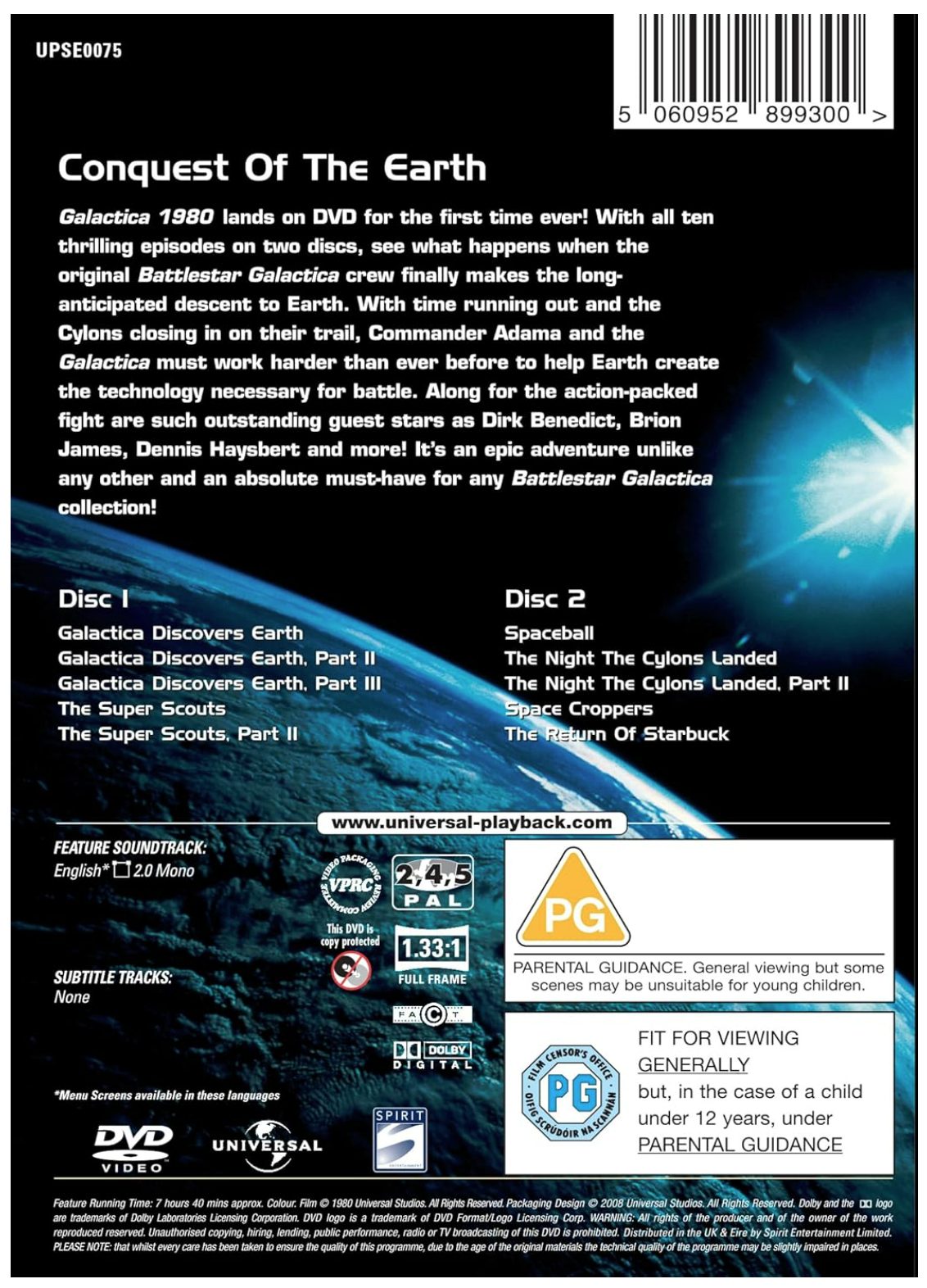Battlestar Galactica 1980 - DVD