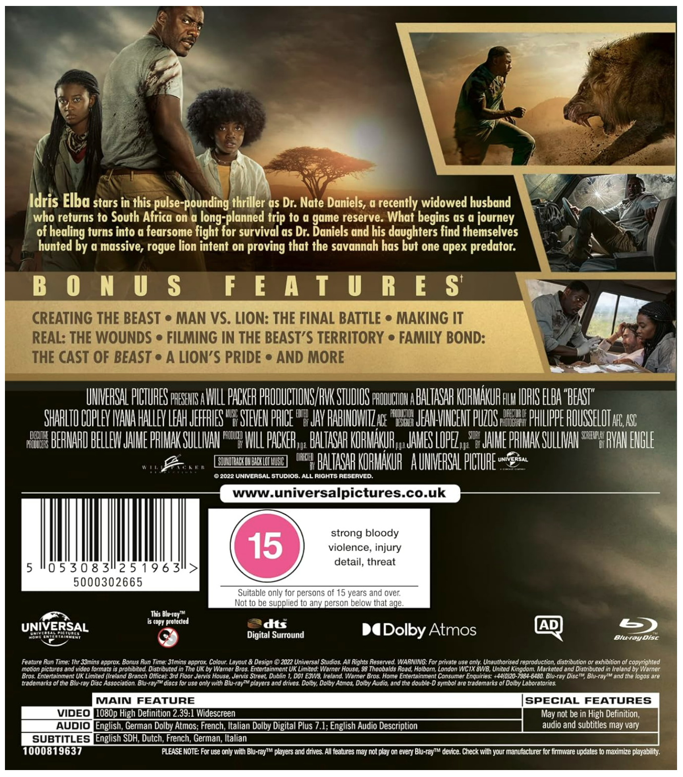 Beast - Blu-ray