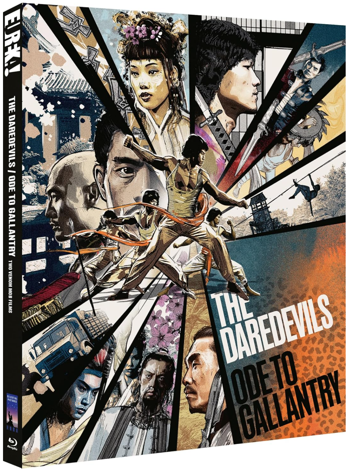 THE DAREDEVILS & ODE TO GALLANTRY: Two Venom Mob Films (Eureka Classics) Limited Edition - Blu-ray