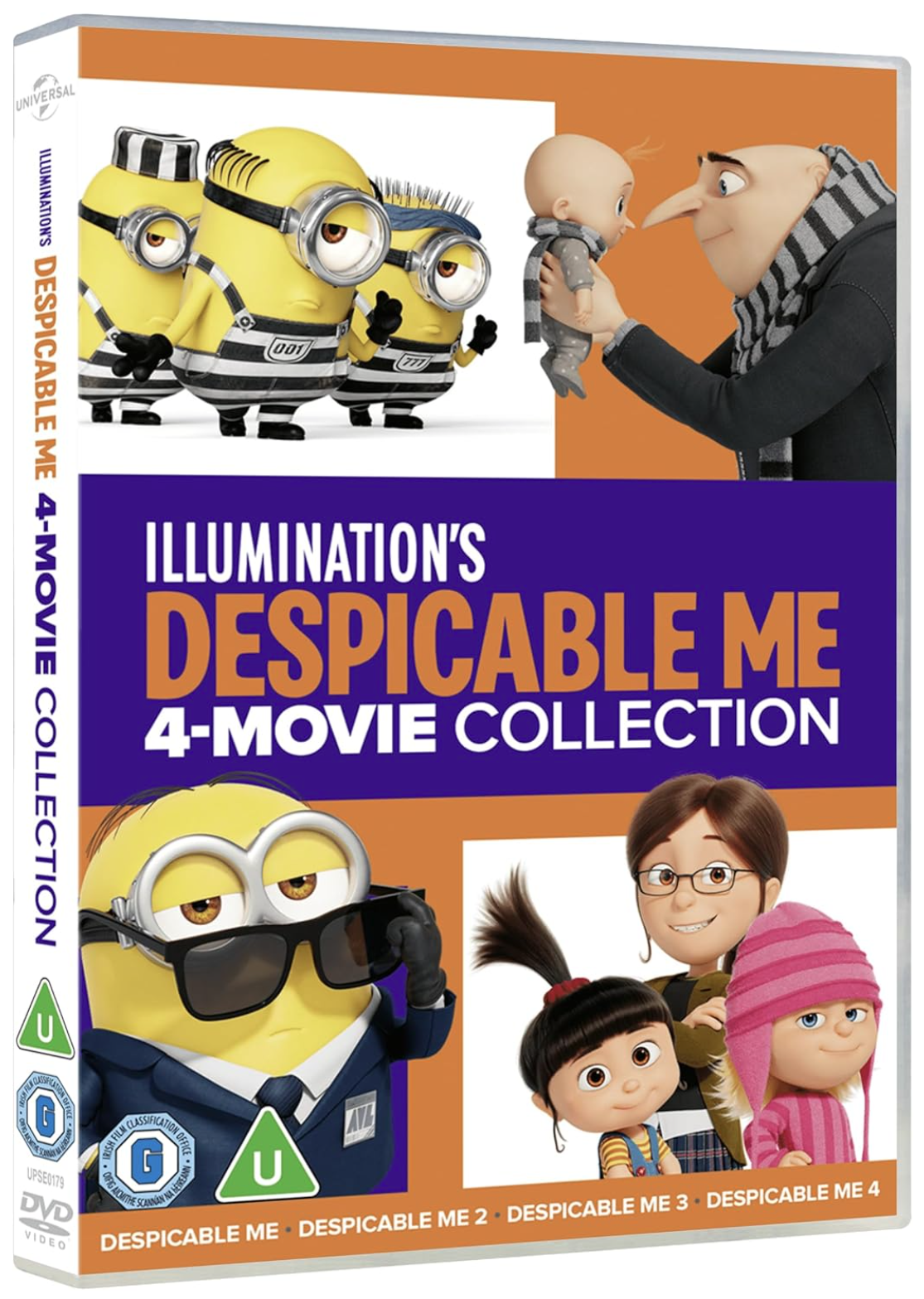 Despicable Me 1-4 - DVD