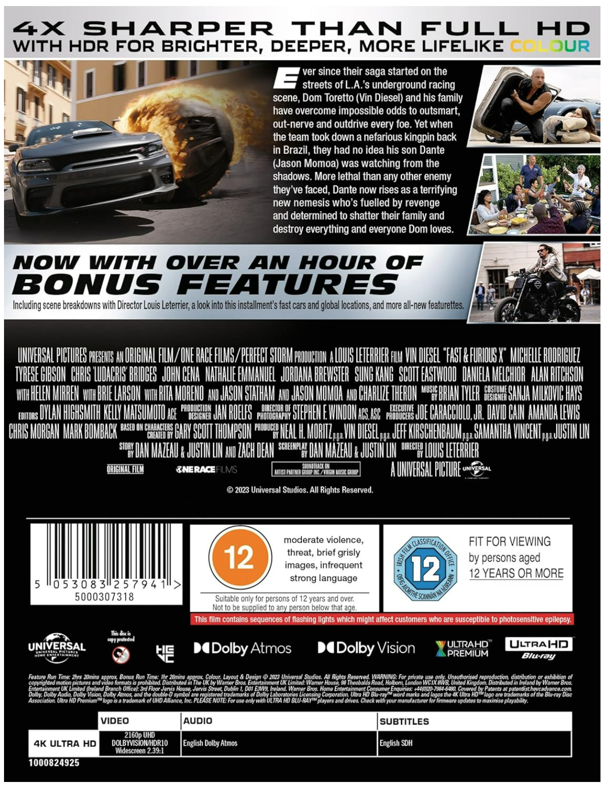 Fast X - 4K Ultra HD