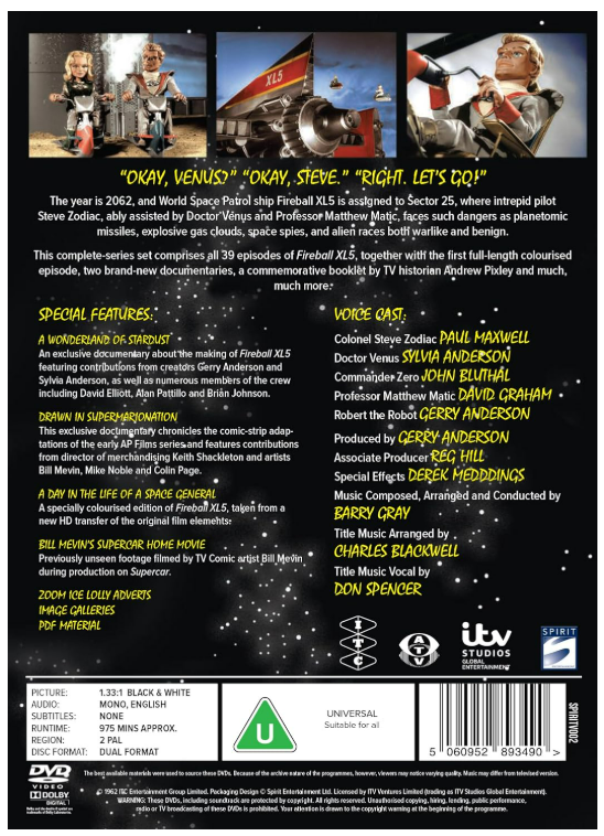 Fireball XL5: The Complete Series - DVD