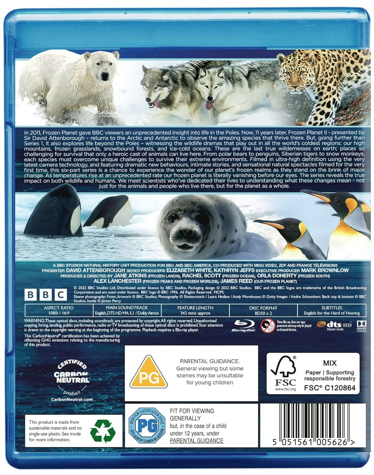 Frozen Planet II - Blu-ray