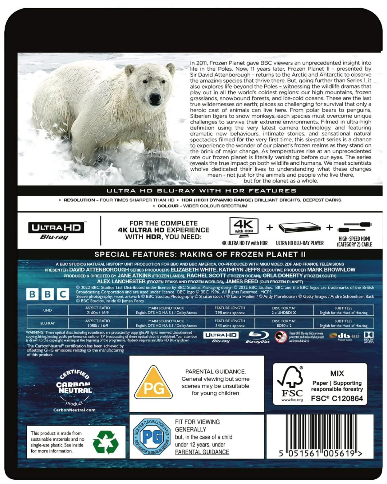 Frozen Planet II - 4K Ultra-HD