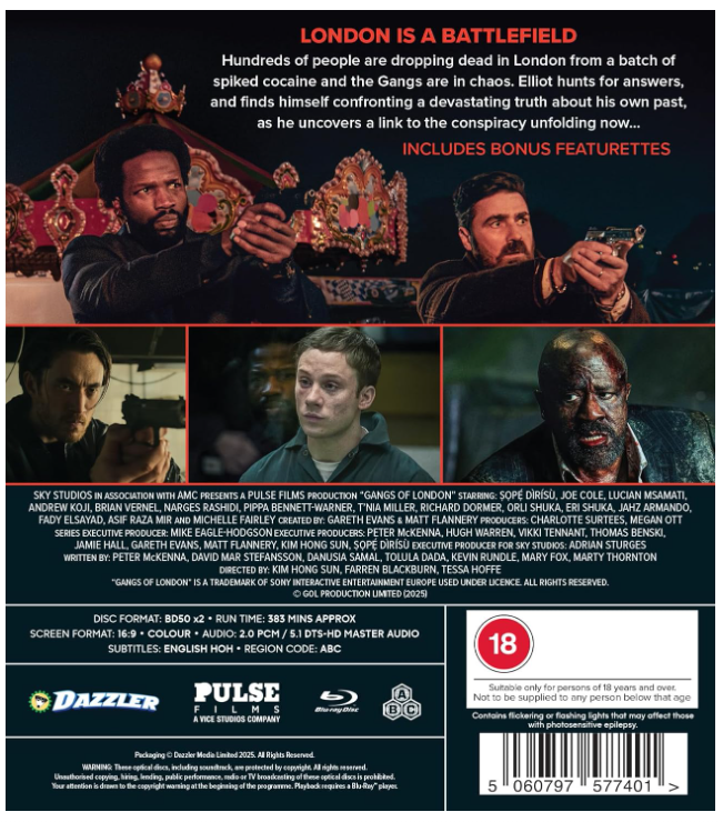 Gangs of London: Season 3 - Blu-Ray