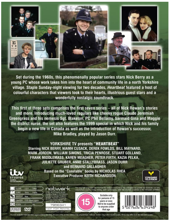 Heartbeat: The Complete Series part 1: The Rowan Years - DVD