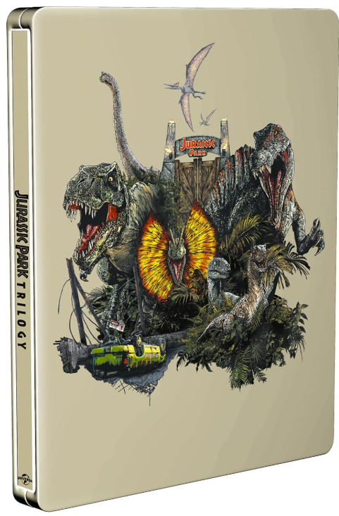 Jurassic Park Trilogy - 4K UHD Limited Edition Steelbook