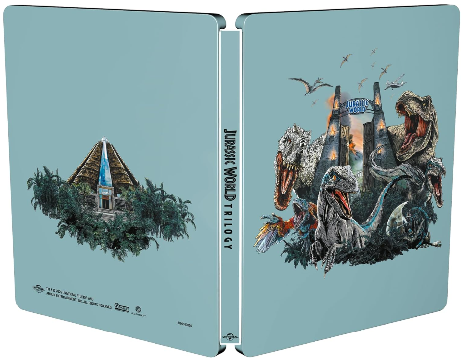 Jurassic World Trilogy - 4K UHD Limited Edition Steelbook