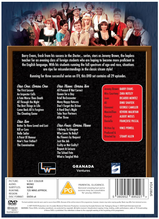Mind Your Language: Complete Series - DVD