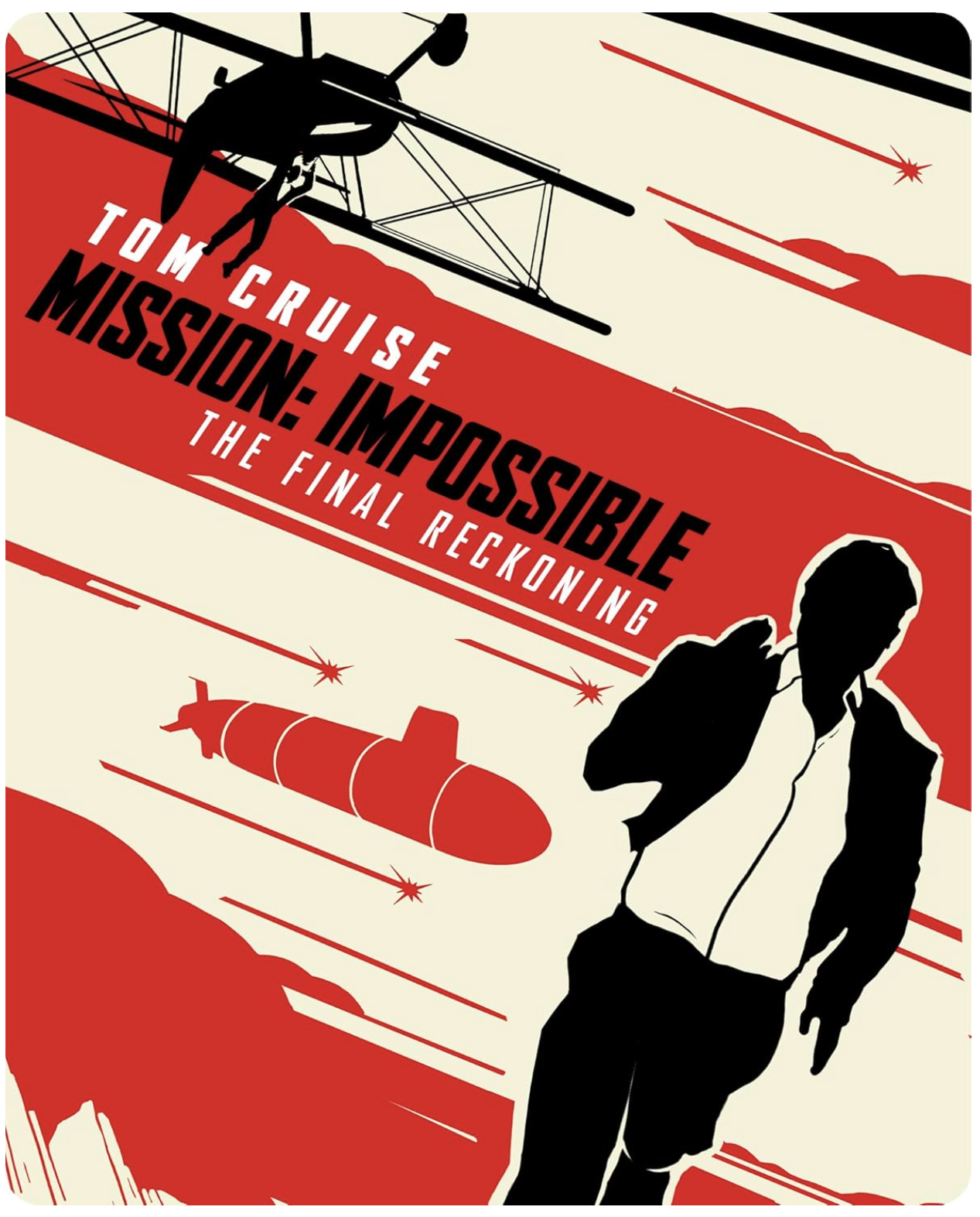 MISSION: IMPOSSIBLE - THE FINAL RECKONING STEELBOOK #1 - 4K+Blu-ray BONUS