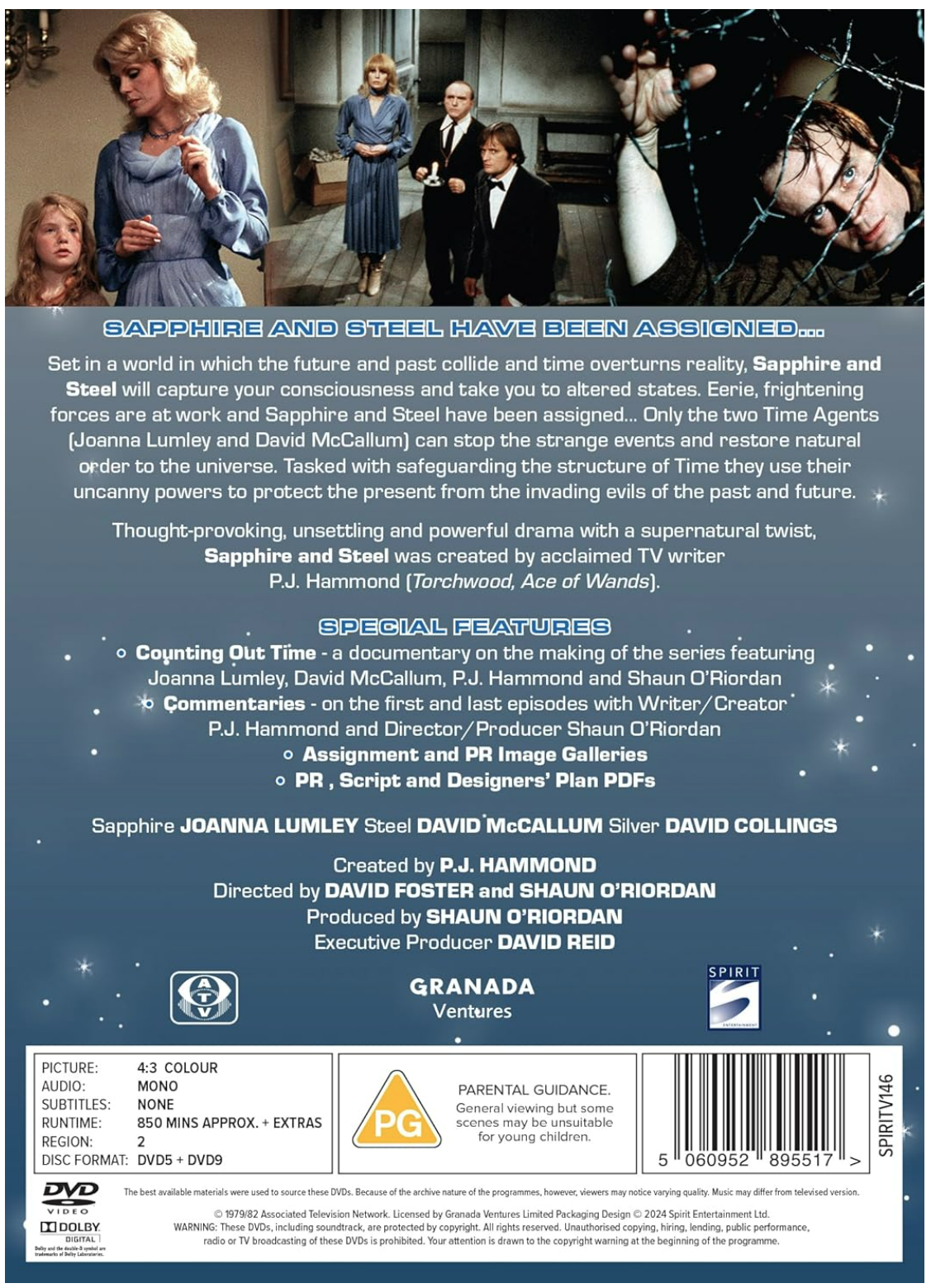 Sapphire And Steel: Complete Series - DVD