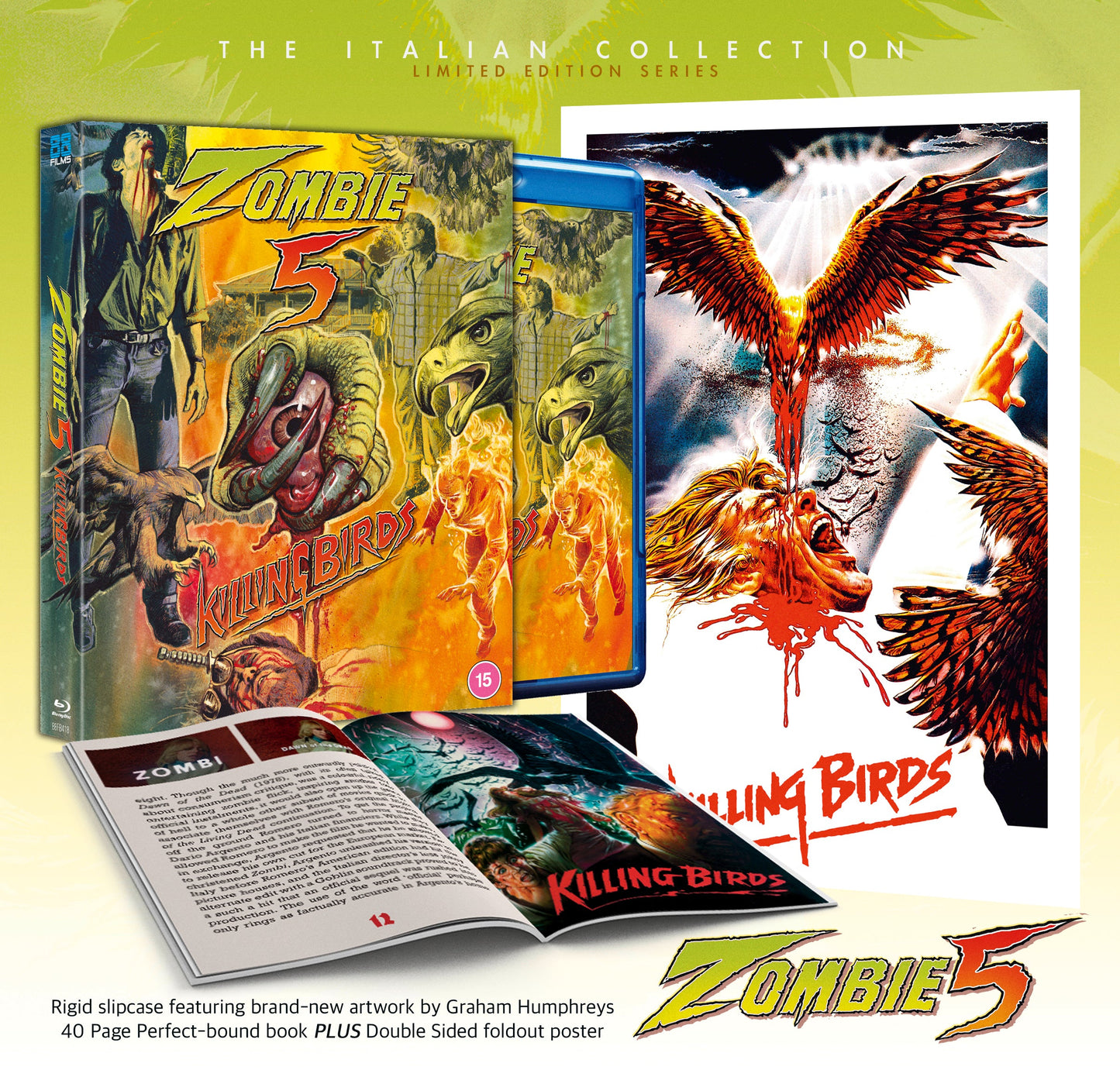 Zombie 5: Killing Birds - The Italian Collection 68 [THE LIMITED EDITION SERIES]
