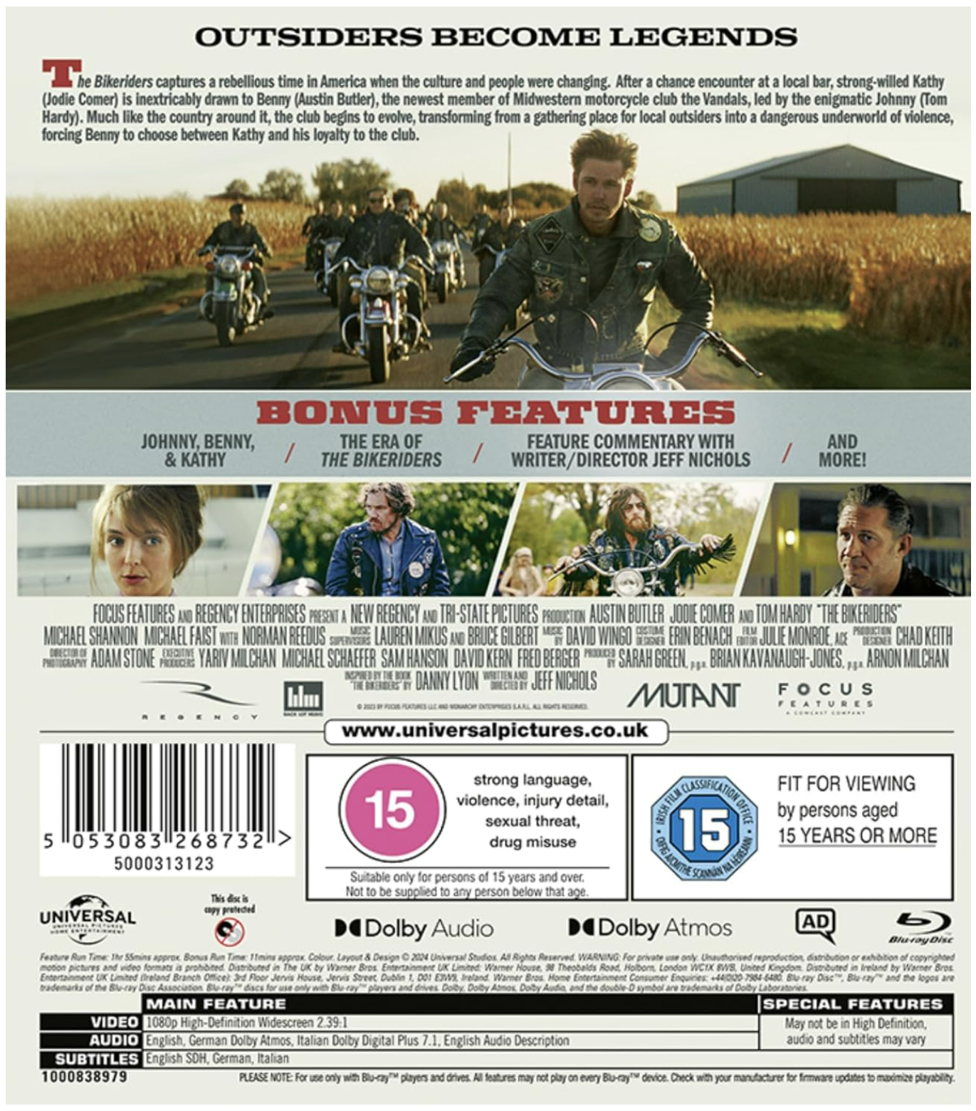 The Bikeriders - Blu-ray
