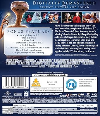 ET: The Extra Terrestrial Blu-Ray