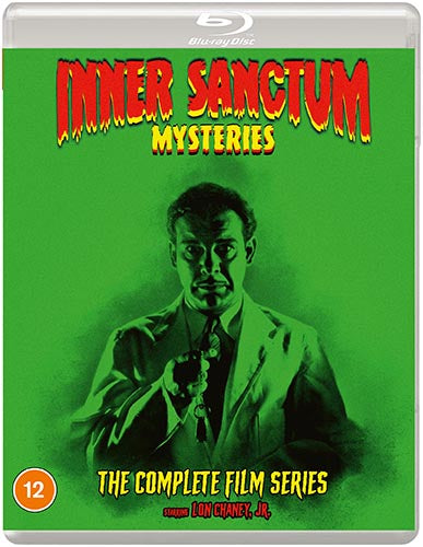 THE INNER SANCTUM MYSTERIES (Calling Dr. Death / Weird Woman / Dead Man’s Eyes / The Frozen Ghost / Strange Confession / Pillow of Death) (Eureka Classics) 2x Blu-ray