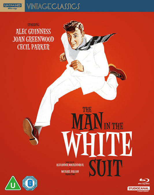 The Man In The White Suit Collector's Edition (Vintage Classics) - 4K UHD+Blu-ray