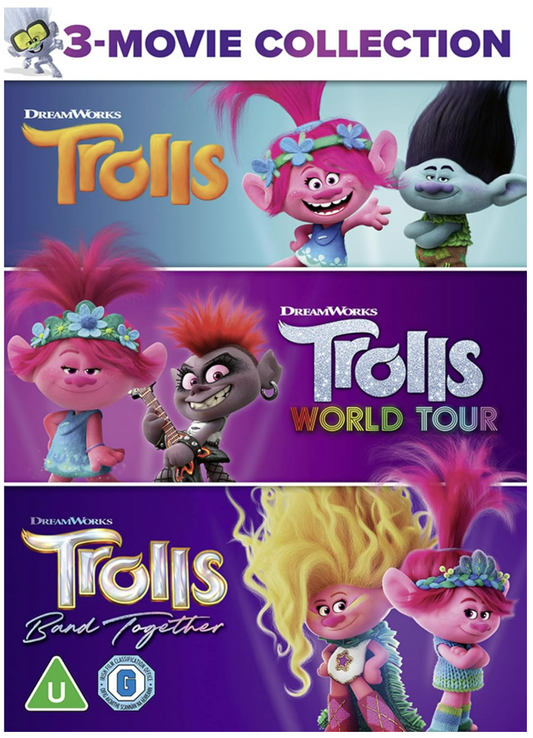 Trolls 3-Movie Collection - DVD