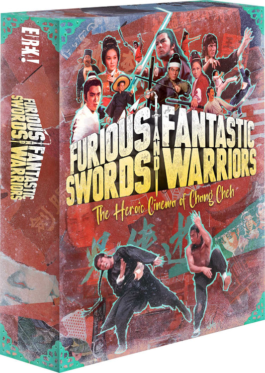 FURIOUS SWORDS AND FANTASTIC WARRIORS (Eureka Classics) Limited Edition Five-disc Blu-ray Set - PRE-ORDER 20 October2025