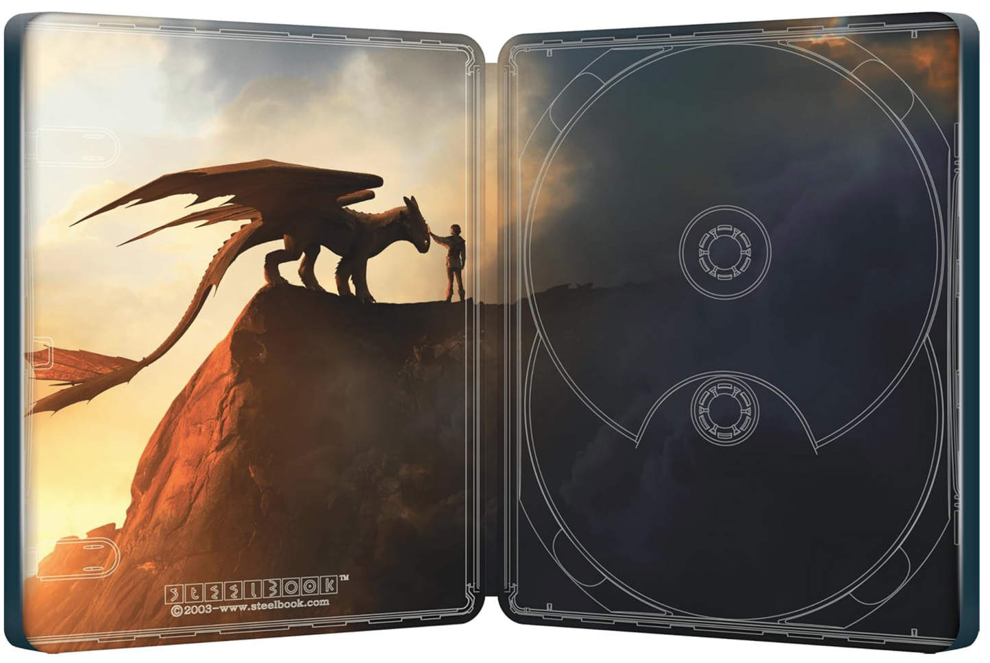 How to Train Your Dragon 4K UHD & Blu-Ray Steelbook