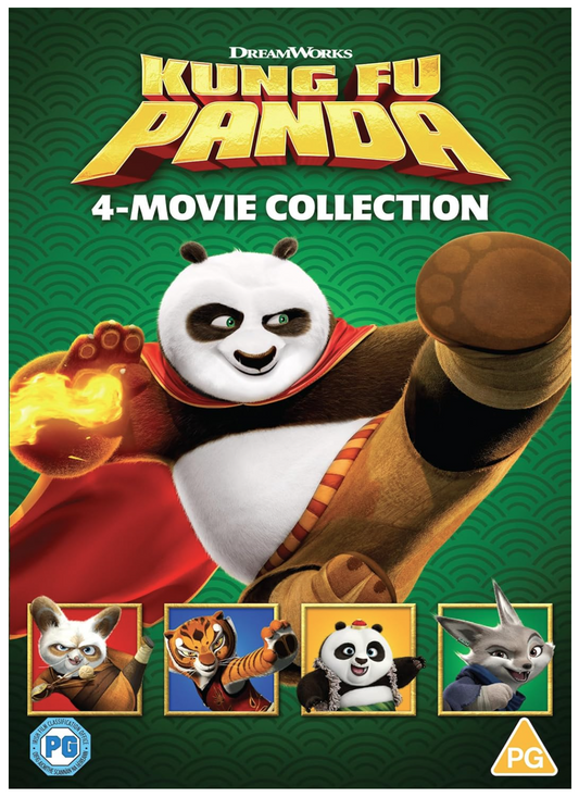 Kung Fu Panda 4 Movie Collection - DVD