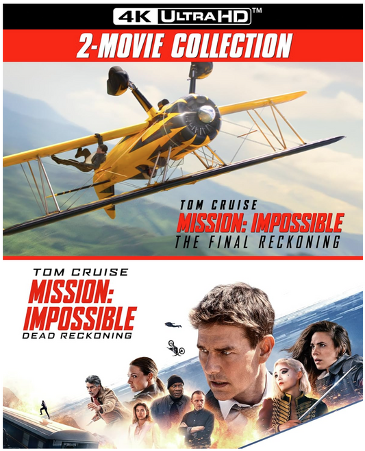 MISSION:IMPOSSIBLE - DEAD RECKONING & THE FINAL RECKONING 2-MOVIE COLLECTION - 4K