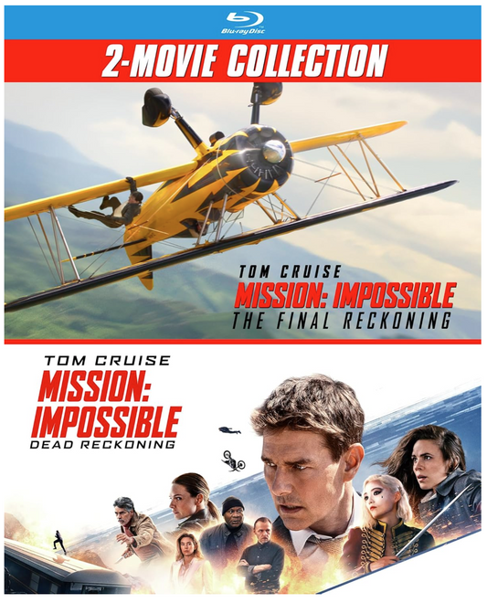 MISSION:IMPOSSIBLE - DEAD RECKONING & THE FINAL RECKONING 2-MOVIE COLLECTION - Blu-ray