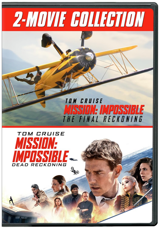 MISSION:IMPOSSIBLE - DEAD RECKONING & THE FINAL RECKONING 2-MOVIE COLLECTION - DVD