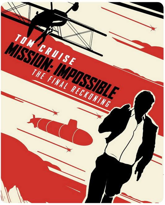 MISSION: IMPOSSIBLE - THE FINAL RECKONING STEELBOOK #1 - 4K+Blu-ray BONUS
