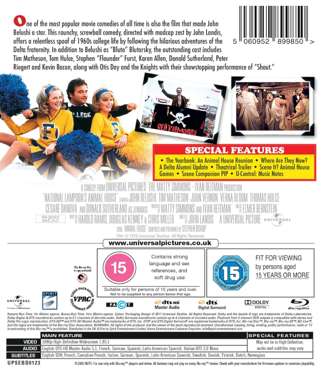 National Lampoon's Animal House - Blu-ray