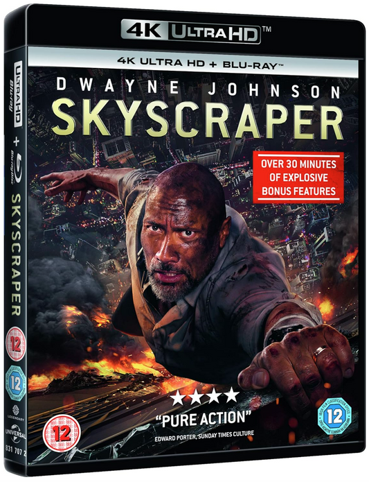 Skyscraper (4KUltra-HD + Blu-ray)