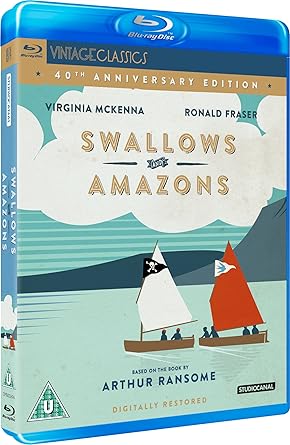 SWALLOWS AND AMAZONS- 40TH ANNIVERSARY - BLU RAY