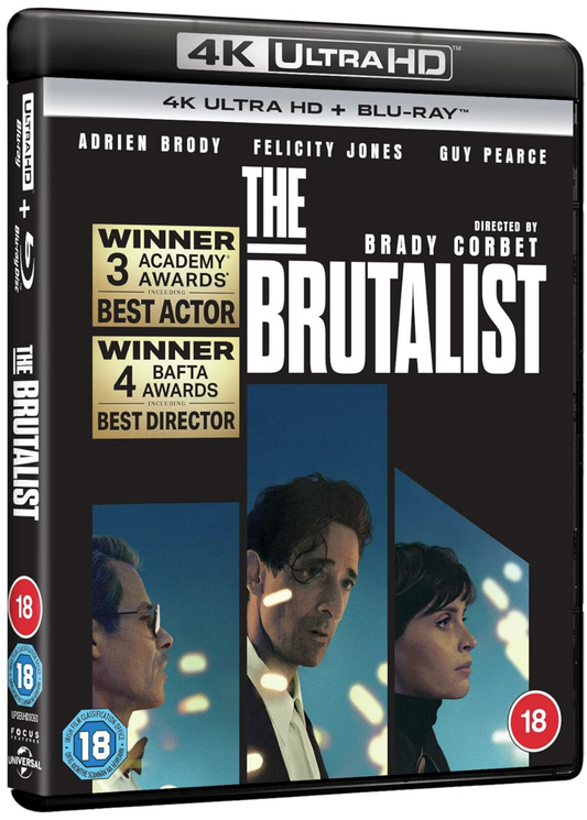 The Brutalist - 4K UHD & Blu-Ray