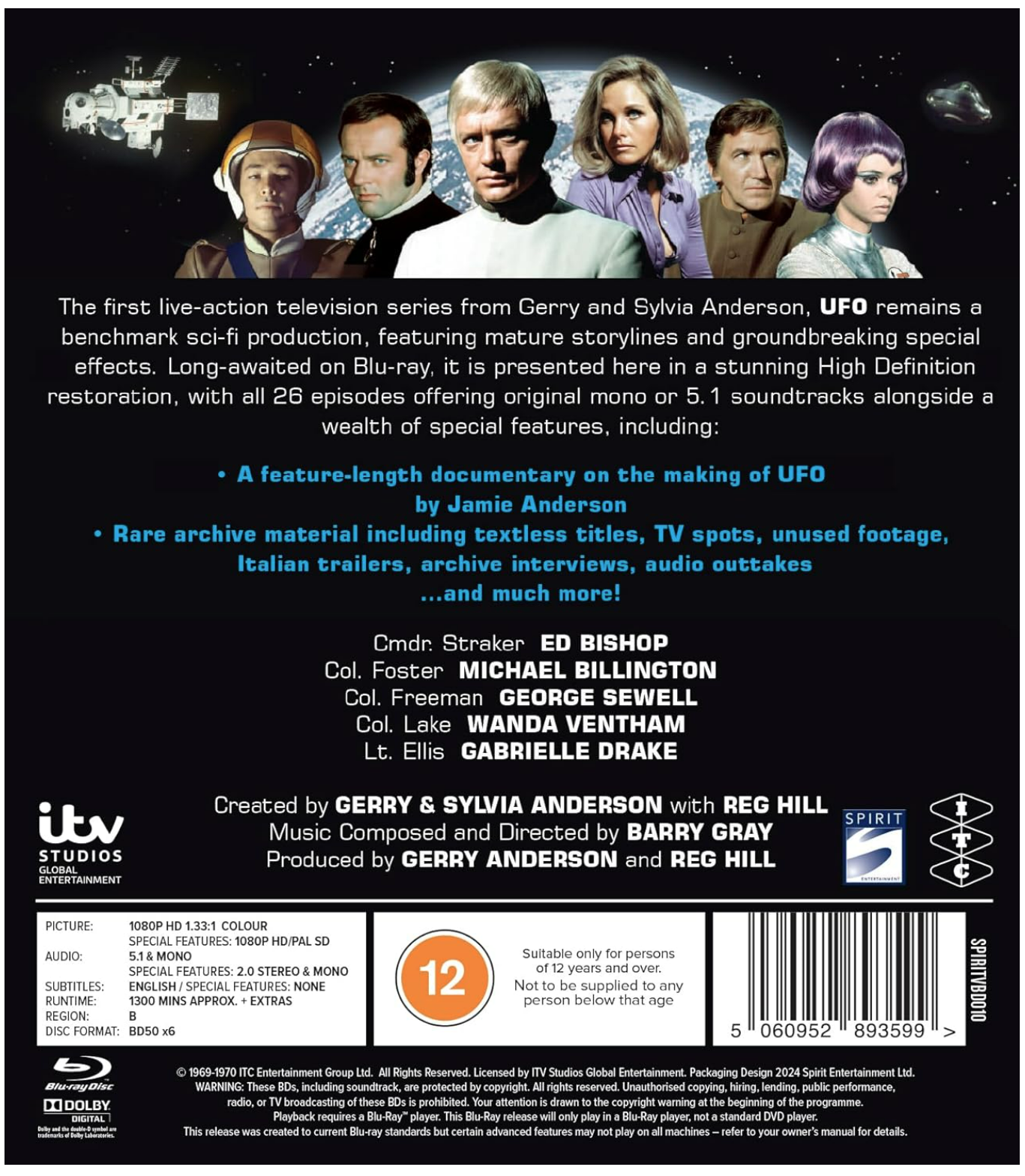 UFO: The Complete Series - Blu-ray